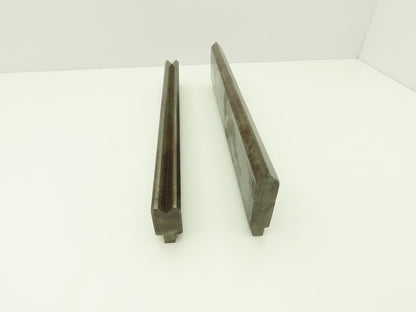 Press Brake Straight Punch & Die 16-3/4" Long 90° 5/8" V Set