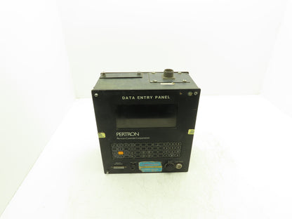 Pertron Controls Data Entry Control Panel with Fujitsu Screen FPC4012NRUL-01