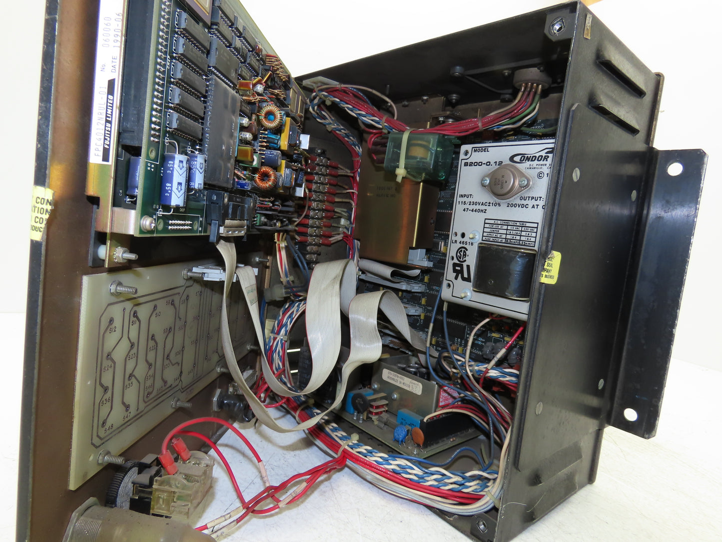 Pertron Controls Data Entry Control Panel with Fujitsu Screen FPC4012NRUL-01