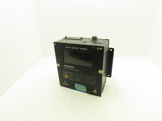 Pertron Controls Data Entry Control Panel with Fujitsu Screen FPC4012NRUL-01