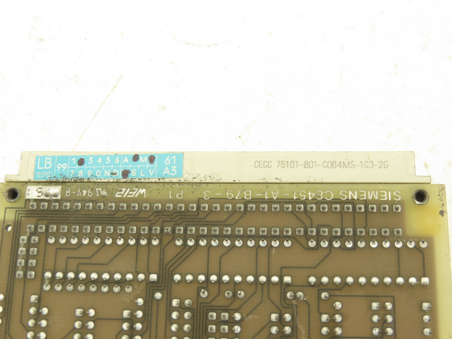 Siemens C8451-A1-A283-2 SMP-E242-A1 Printed Circuit PC Daughter Board