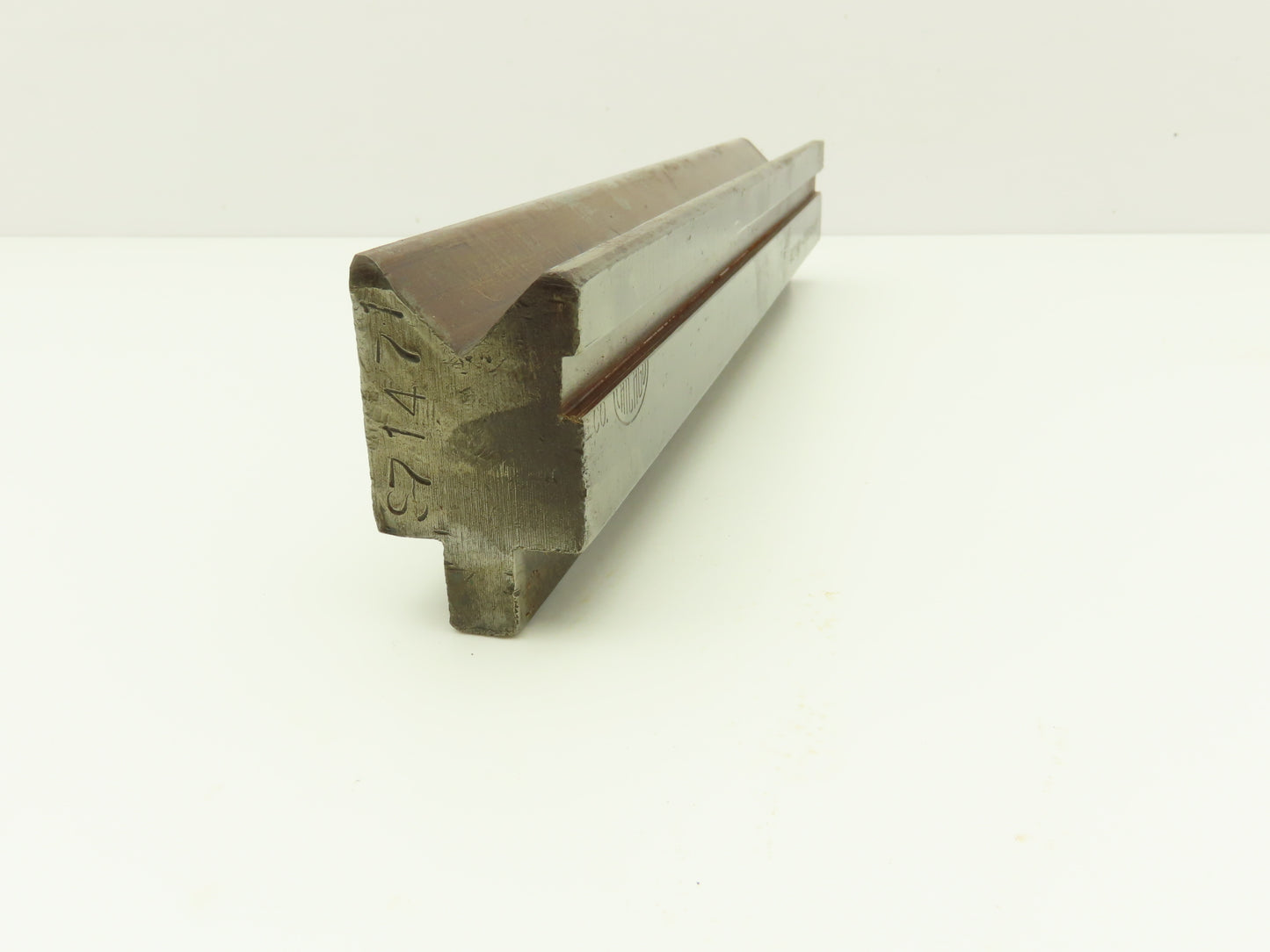 Chicago Press Brake Die 13-3/4" Long 90° Offset With 1/2 x 5/8" Shank