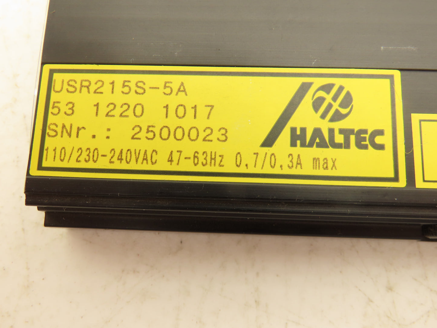 Haltec 53.1220.1017 USR215S-5A PCB Printed Circuit Board 110/230-240VAC 47-63Hz