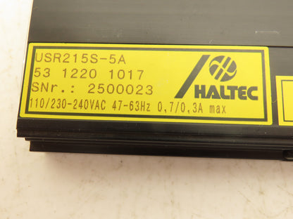 Haltec 53.1220.1017 USR215S-5A PCB Printed Circuit Board 110/230-240VAC 47-63Hz