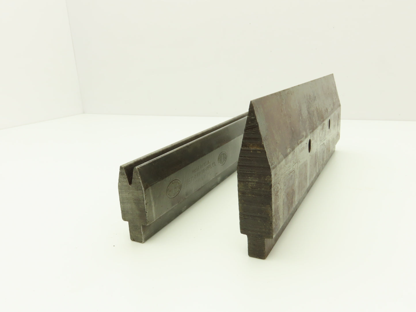 Press Brake Punch Die 10.5" Long 30° Acute V With 1/2 x 5/8" Shank Set