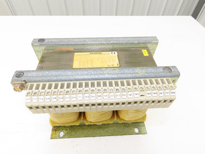Siemens 4AP2595-0AS60-8A Auto Transformer 3kva 3Ph HV 480/600  LV 231/220/209