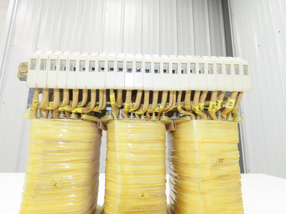 Siemens 4AP2595-0AS60-8A Auto Transformer 3kva 3Ph HV 480/600  LV 231/220/209