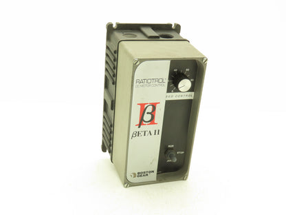 Boston Gear RBA2 S Ratiotrol DC Motor Control Beta II 230VAC 2Hp 15.8A 180VDC