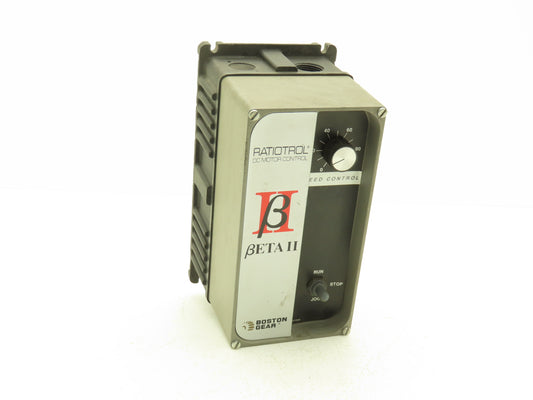 Boston Gear RBA2 S Ratiotrol DC Motor Control Beta II 230VAC 2Hp 15.8A 180VDC