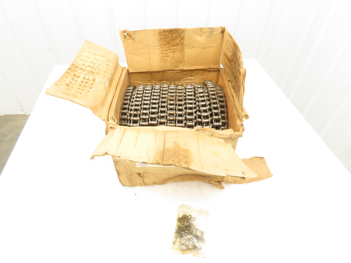 Boston Gear 60-1RIV Roller Chain #60 3/4" Pitch Riveted Standard Duty 100'