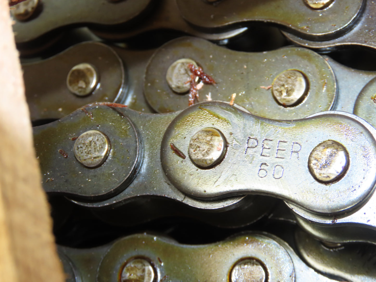 Peer 60-1RIV Roller Chain #60 Riveted Standard Duty .75 Pitch 100' Reel