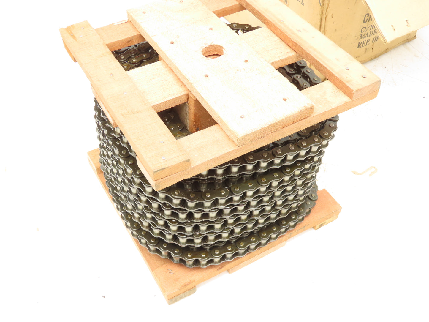 Peer 60-1RIV Roller Chain #60 Riveted Standard Duty .75 Pitch 100' Reel