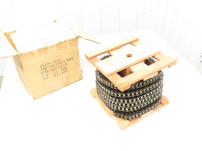 Peer 60-1RIV Roller Chain #60 Riveted Standard Duty .75 Pitch 100' Reel