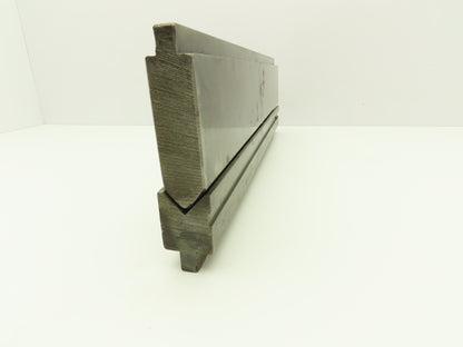 Press Brake Straight Punch & Die 19-3/4" Long 90° 5/8" x 1/2" V Set