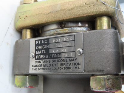 Foxboro 821AM-IK1NM1-M Pressure Transmitter 150psi with Ametek SB Diaphragm Seal