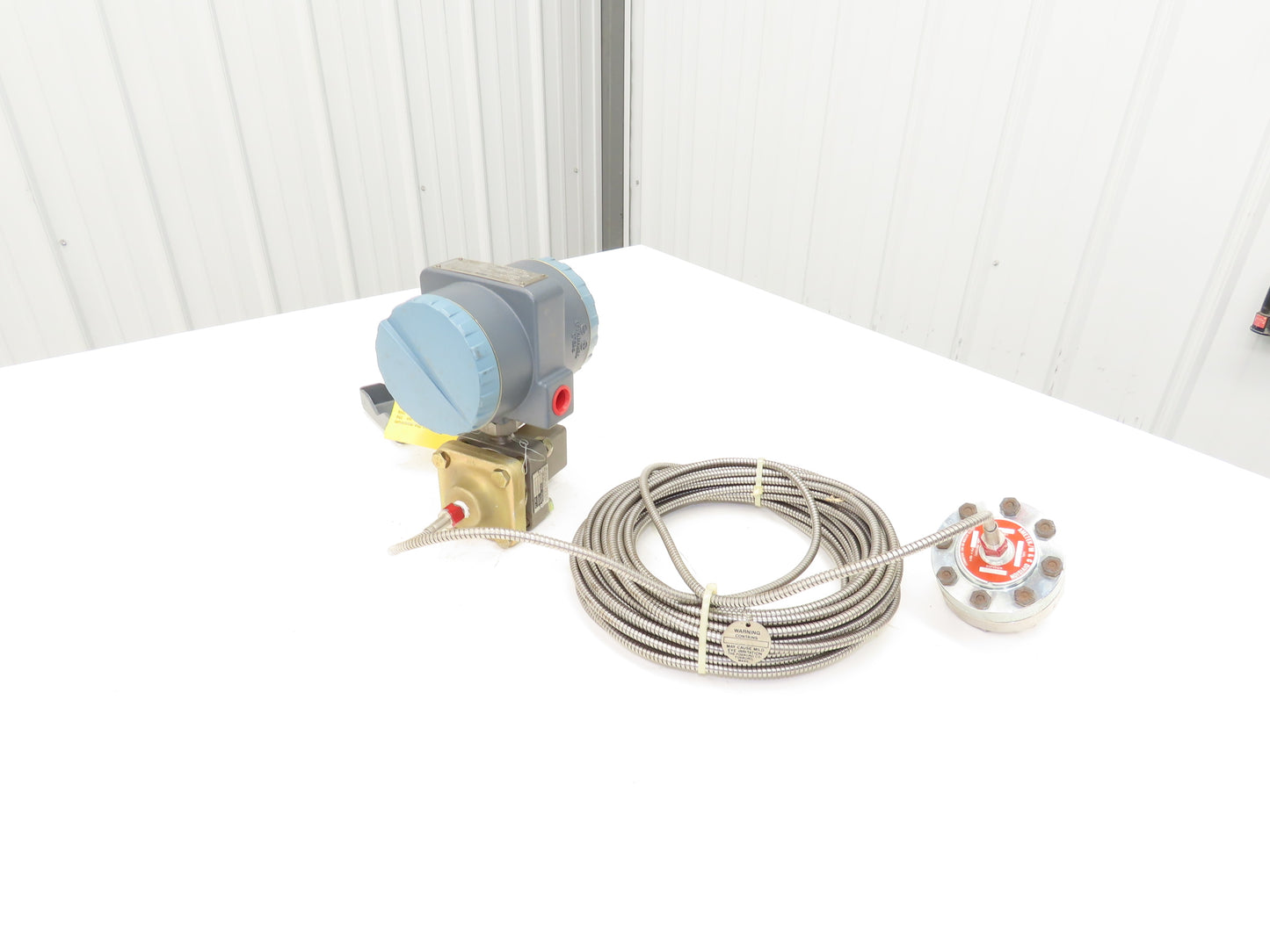 Foxboro 821AM-IK1NM1-M Pressure Transmitter 150psi with Ametek SB Diaphragm Seal