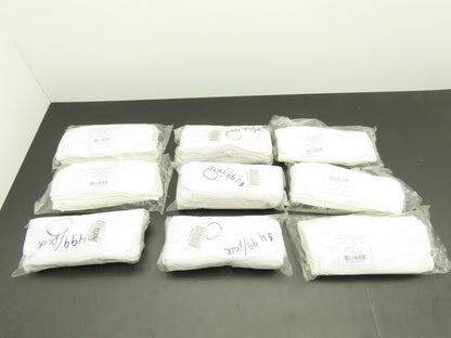 97-521H Lisle Inspection Gloves White Cotton Small 12pk 48UR66  Lot of 9