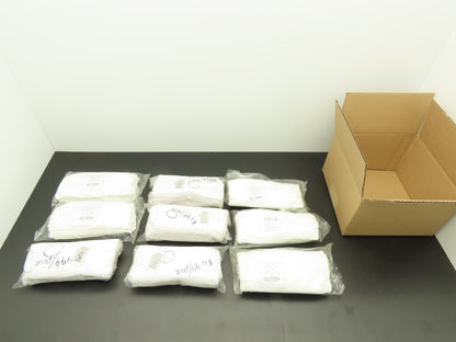 97-521H Lisle Inspection Gloves White Cotton Small 12pk 48UR66  Lot of 9