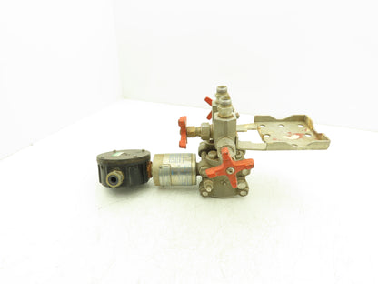 Gould PD3000-200-32-21-XX-61 Pressure Transmitter 30VDC 2000psi w/Manifold Valve