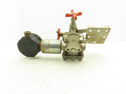 Gould PD3000-200-32-21-XX-61 Pressure Transmitter 30VDC 2000psi w/Manifold Valve