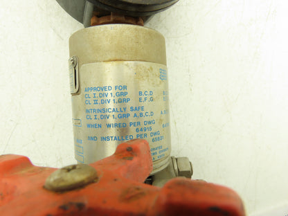 Gould PD3000-200-32-21-XX-61 Pressure Transmitter 30VDC 2000psi w/Manifold Valve