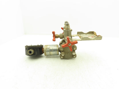 Gould PD3000-200-32-21-XX-61 Pressure Transmitter 30VDC 2000psi w/Manifold Valve