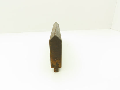 Press Brake Straight Punch Die 10" Long 90° With 1/2 x 5/8" Shank