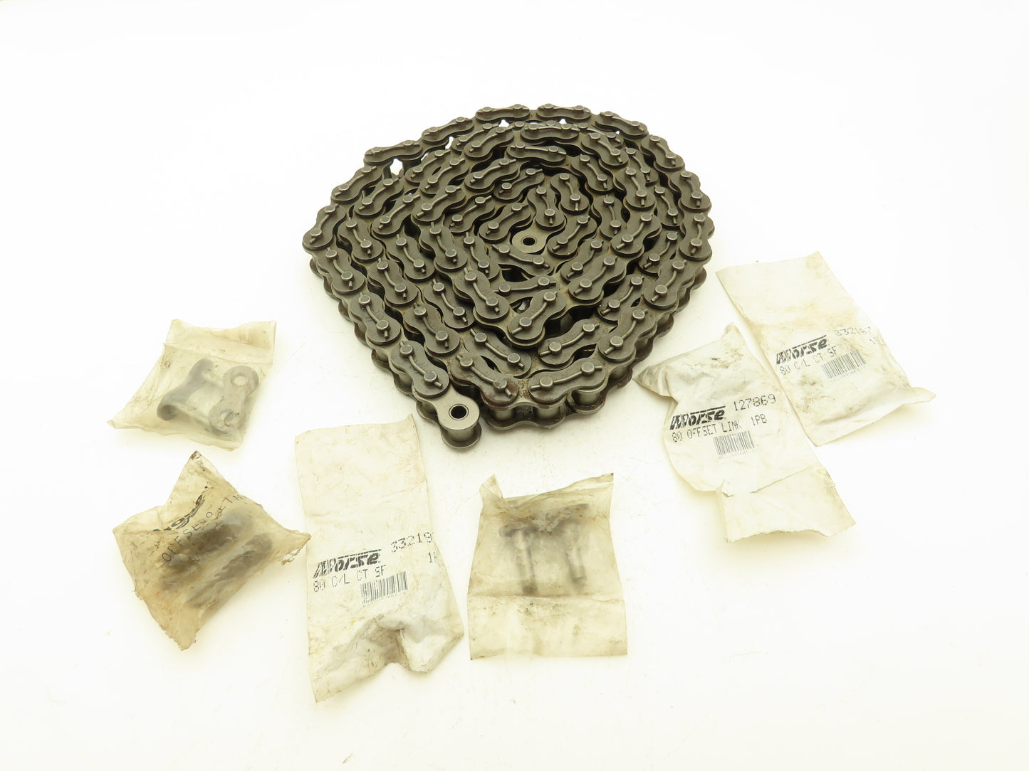 Acme 80-1C/T Roller Chain #80 Cotter Pin Standard Duty 10' W 3 Connecting Links