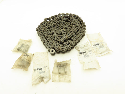 Acme 80-1C/T Roller Chain #80 Cotter Pin Standard Duty 10' W 3 Connecting Links