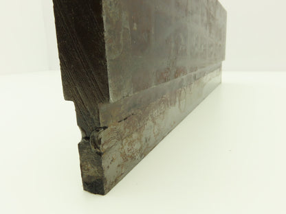 Press Brake Straight Punch Die 14-15/16" Long 90° With 1/2 x 1-1/2" Shank