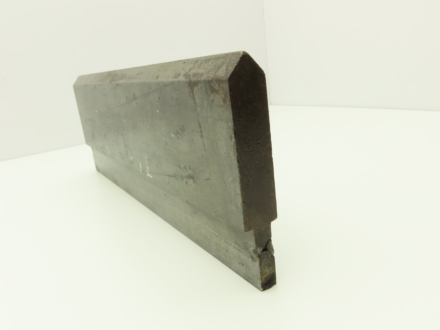 Press Brake Straight Punch Die 14-15/16" Long 90° With 1/2 x 1-1/2" Shank