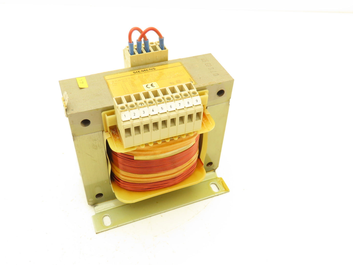 Siemens 4AM5295-6JA00-0N 500 VA Transformer 1PH HV 230/480/600 LV 115/115