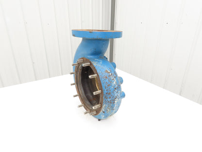 Weinman 23381 Cast Iron Pump Housing Crane Slurry 4" Out 5" IN ANSI Flange