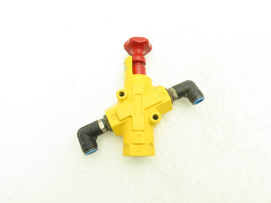 Festo HE-G3/4LO 197135 Shut Off Valve HE-LO 15-150 PSI