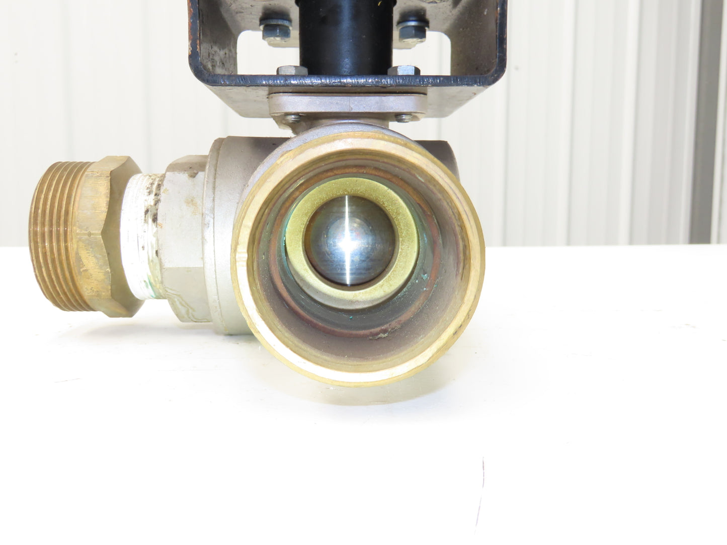 Bettis RPB2250-SR4  2"NPT 3-Way Ball Valve 316SS w/Pneumatic Actuator 120psi