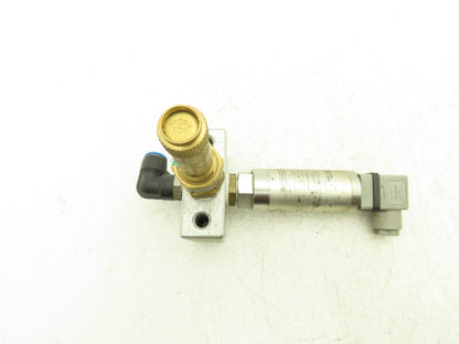 Bourdon Haenni ED701220.413.156.10 Pressure Transmitter Safety Valve & Manifold