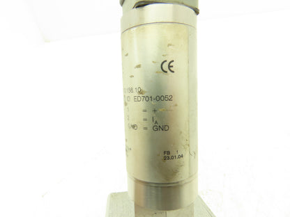 Bourdon Haenni ED701220.413.156.10 Pressure Transmitter Safety Valve & Manifold