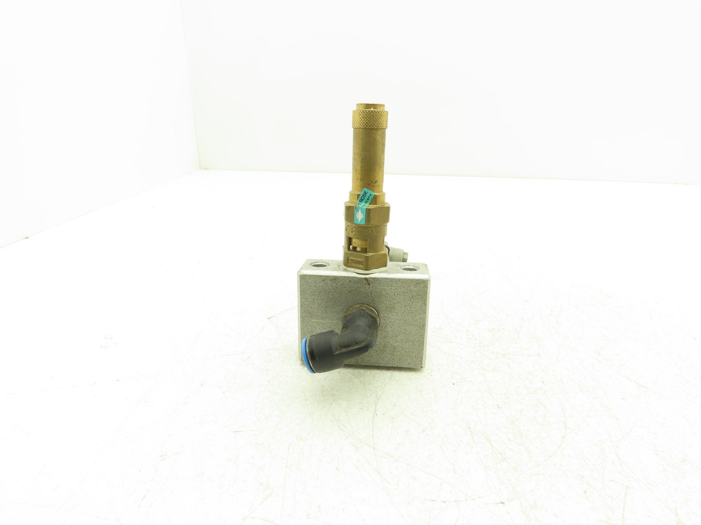 Bourdon Haenni ED701220.413.156.10 Pressure Transmitter Safety Valve & Manifold