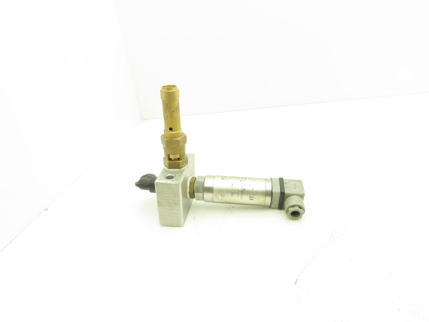 Bourdon Haenni ED701220.413.156.10 Pressure Transmitter Safety Valve & Manifold