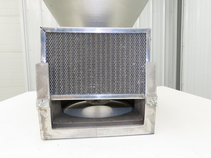 Vacuum Receiver Loader 22" Hopper 26 Gallon Injection Molding Plastic