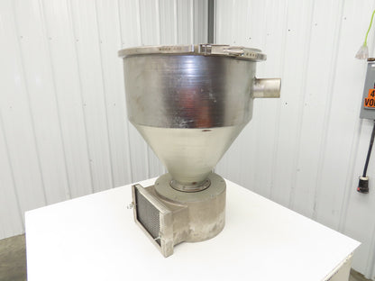 Vacuum Receiver Loader 22" Hopper 26 Gallon Injection Molding Plastic