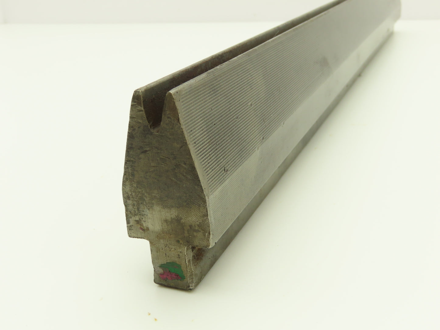 Press Brake Straight Die 20-1/4" Long 30° V With 1/2 x 5/8" Shank