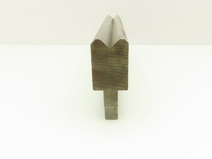 Press Brake Straight Die 12-1/4" Long 90° V With 1/2 x 5/8" Shank