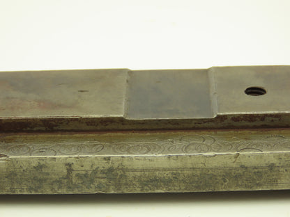 Press Brake Straight Die 21-1/2" Long 90° V With 1/2 x 5/8" Shank