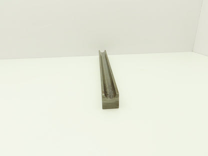 Press Brake Round Die 18-7/8" Long 1" Diameter 15/32" Deep Flat Bottom