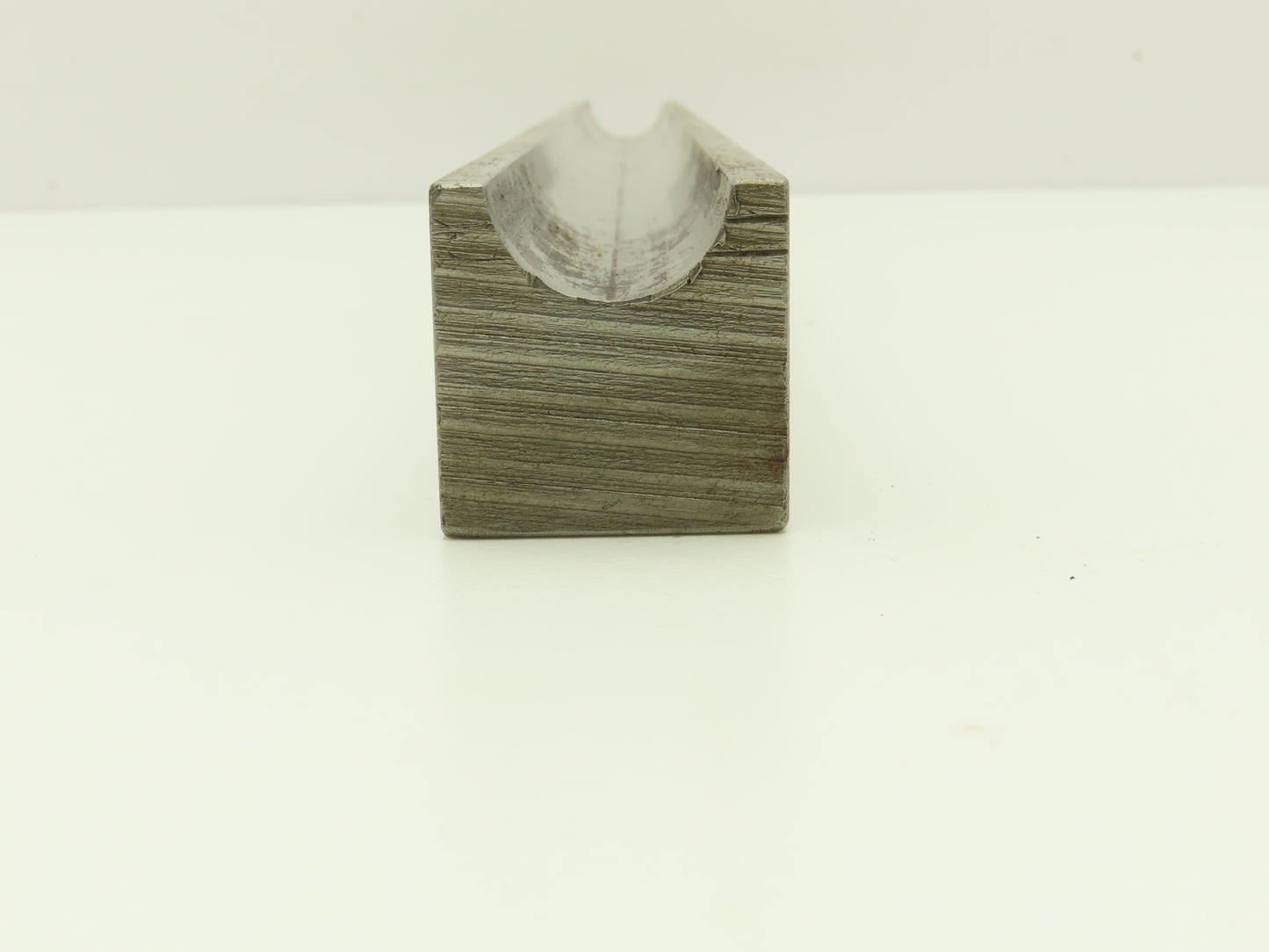 Press Brake Round Die 18-7/8" Long 1" Diameter 15/32" Deep Flat Bottom