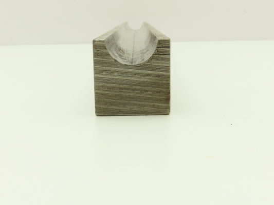 Press Brake Round Die 18-7/8" Long 1" Diameter 15/32" Deep Flat Bottom