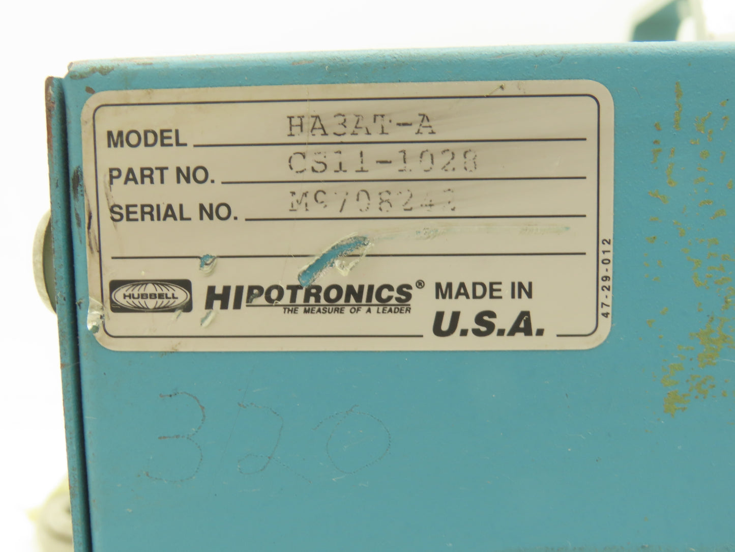 Hipotronics CS11-1028 Vintage AC Hipot Tester AT Series 0-3kV 0-5mA