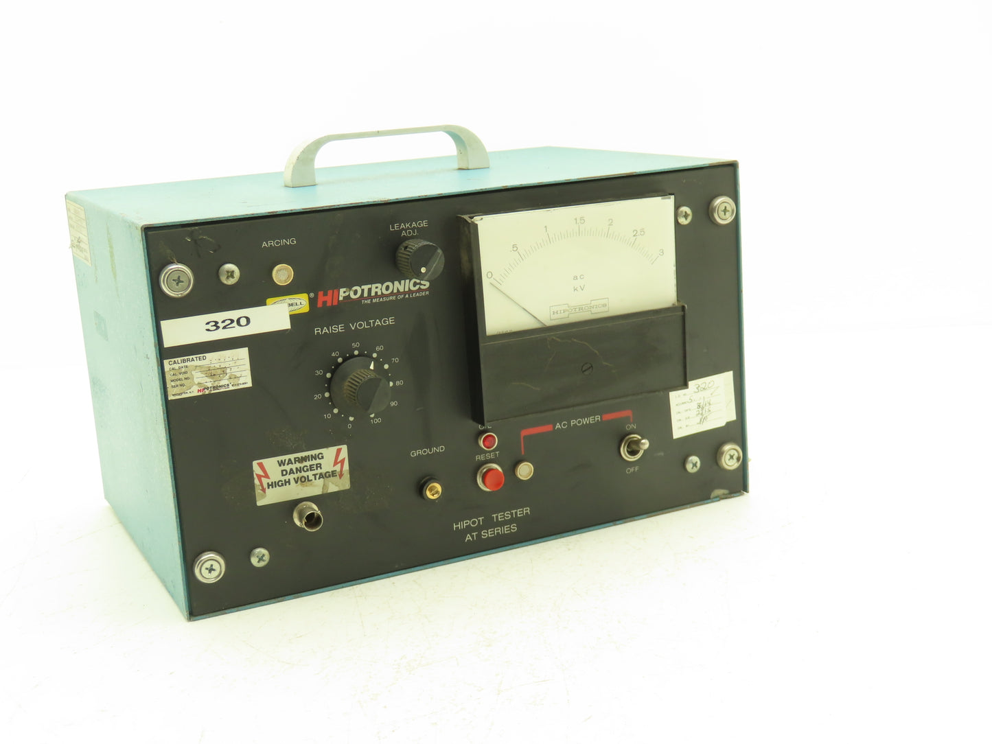 Hipotronics CS11-1028 Vintage AC Hipot Tester AT Series 0-3kV 0-5mA