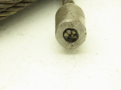 Wireco 5/16"x 80' Steel Wire Rope Crane Hoist Winch Lifting Cable